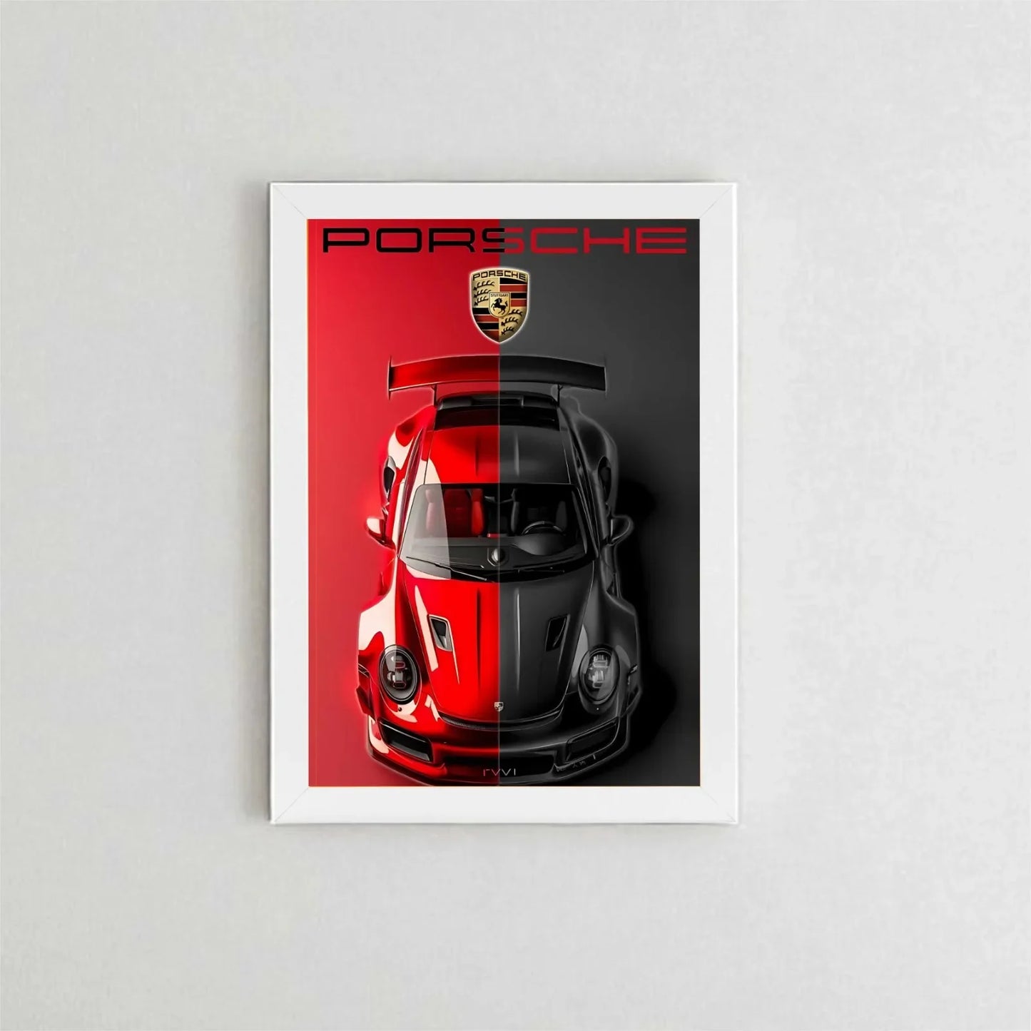Premium Car Poster Frame – Sports & Supercar Wall Art (A4) - Precious Art Gifts