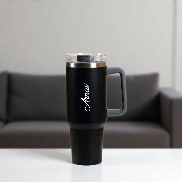 personalized vacuum tumbler