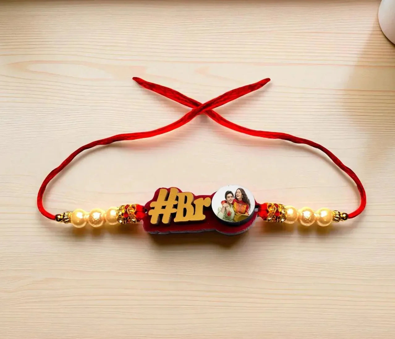 #BRO rakhi with custom photo