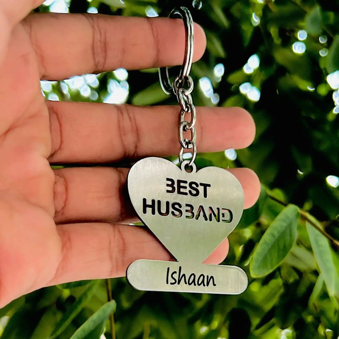 Best Husband Personalized Keychain