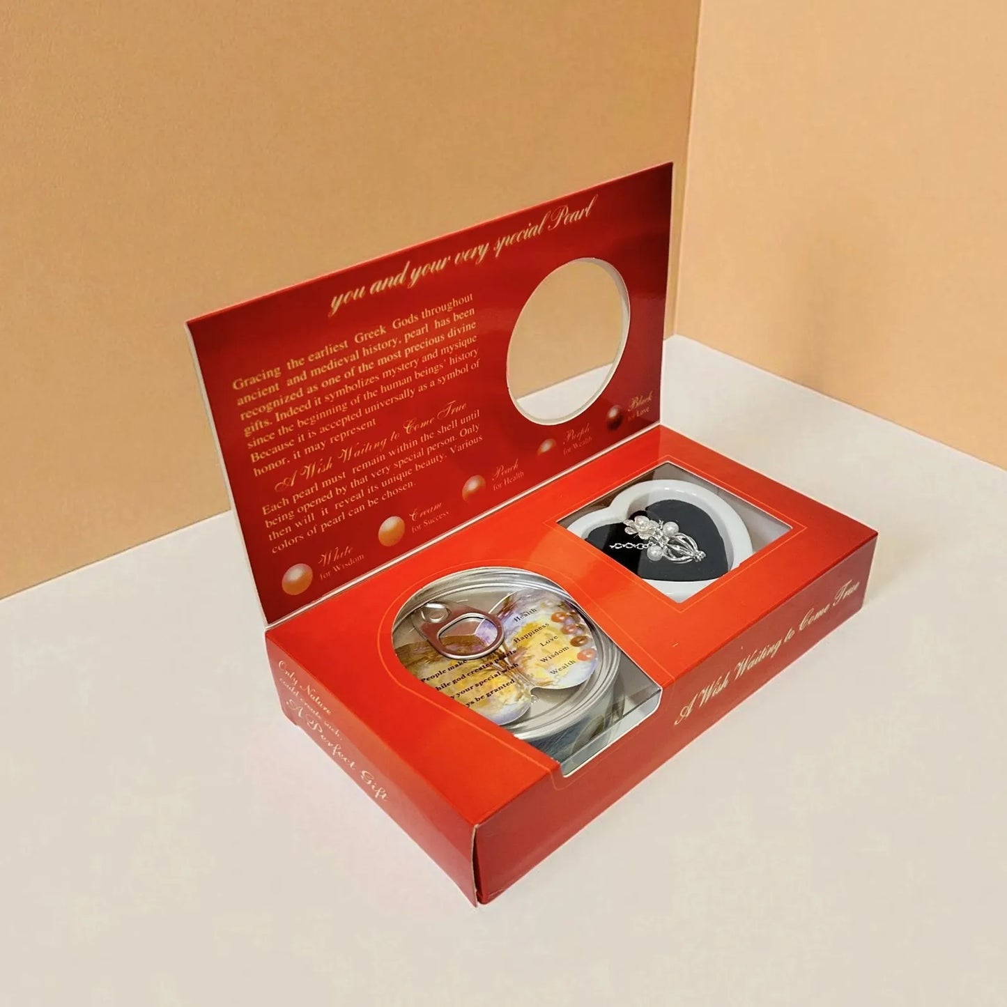 Wish Pearl Necklace Gift Set - Precious Art Gifts