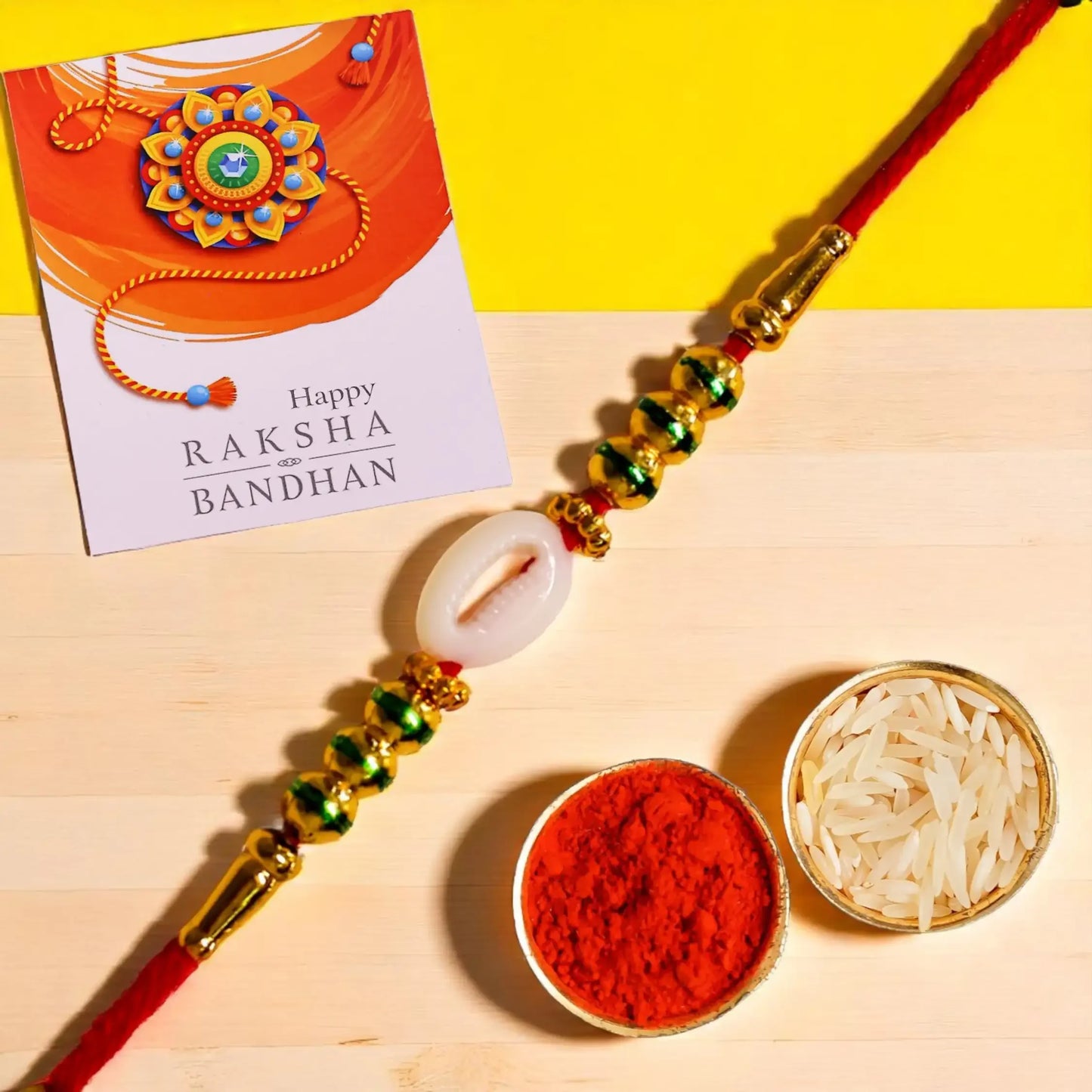 Handmade Rakhi 10 Set for Brothers - Precious Art Gifts