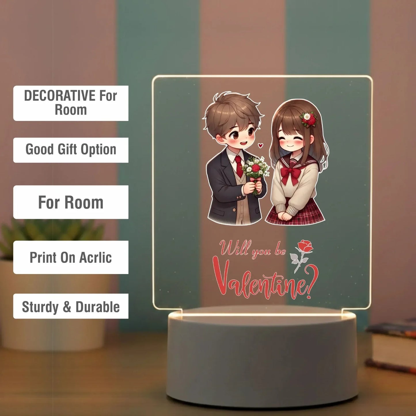 Romantic Valentine LED Lamp