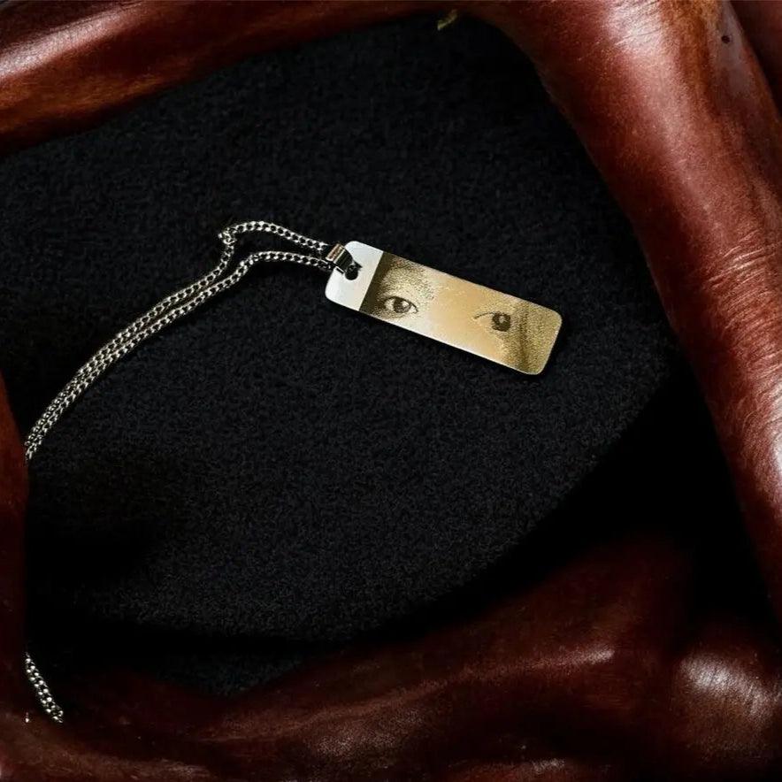 Custom Photo Eye Pendant Necklace - Precious Art Gifts