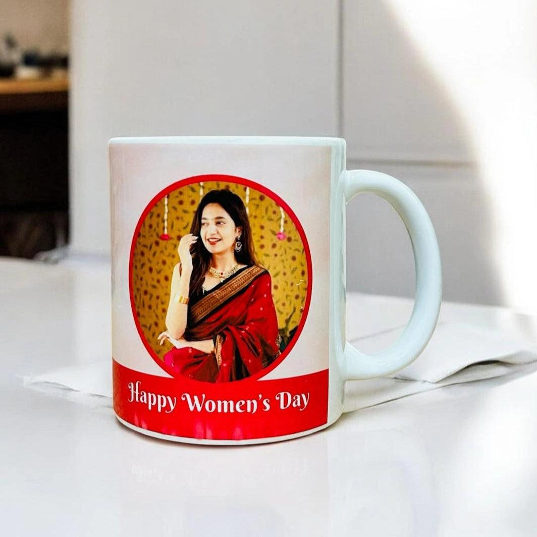 Personalized Women's Day Mug for Strong Women - Precious Art Gifts