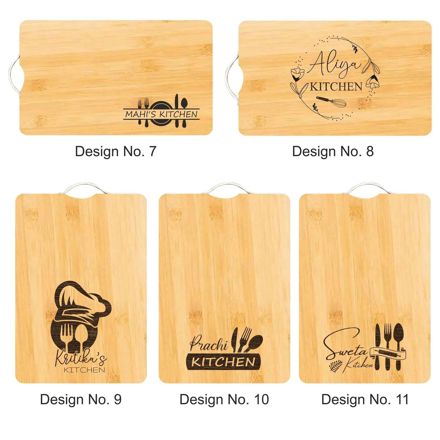 Engraved Wooden Chopping Board – Personalized Kitchen Gift - Precious Art Gifts
