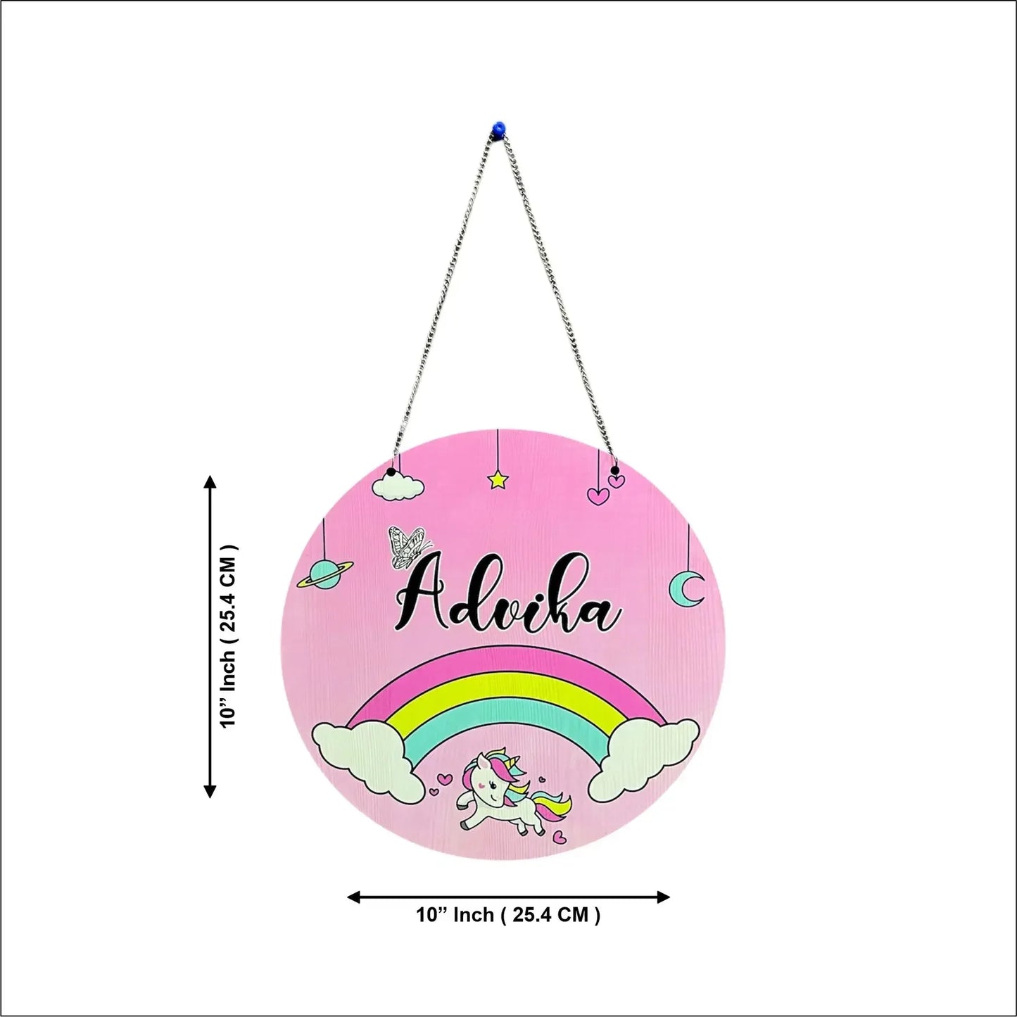Personalized Unicorn Name Plate for Girls- Gifts For Kids - Precious Art Gifts