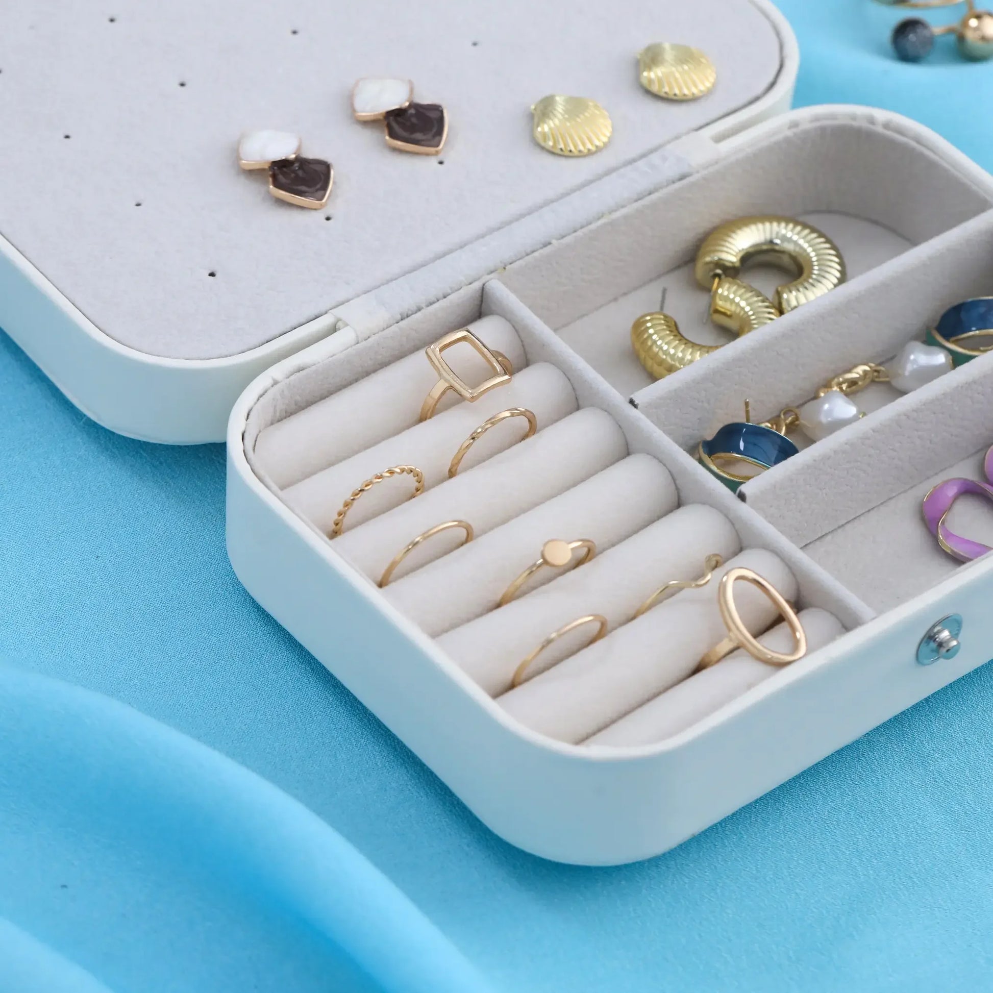 Personalized White Jewellery Box with Name – Gift for Girls - Precious Art Gifts