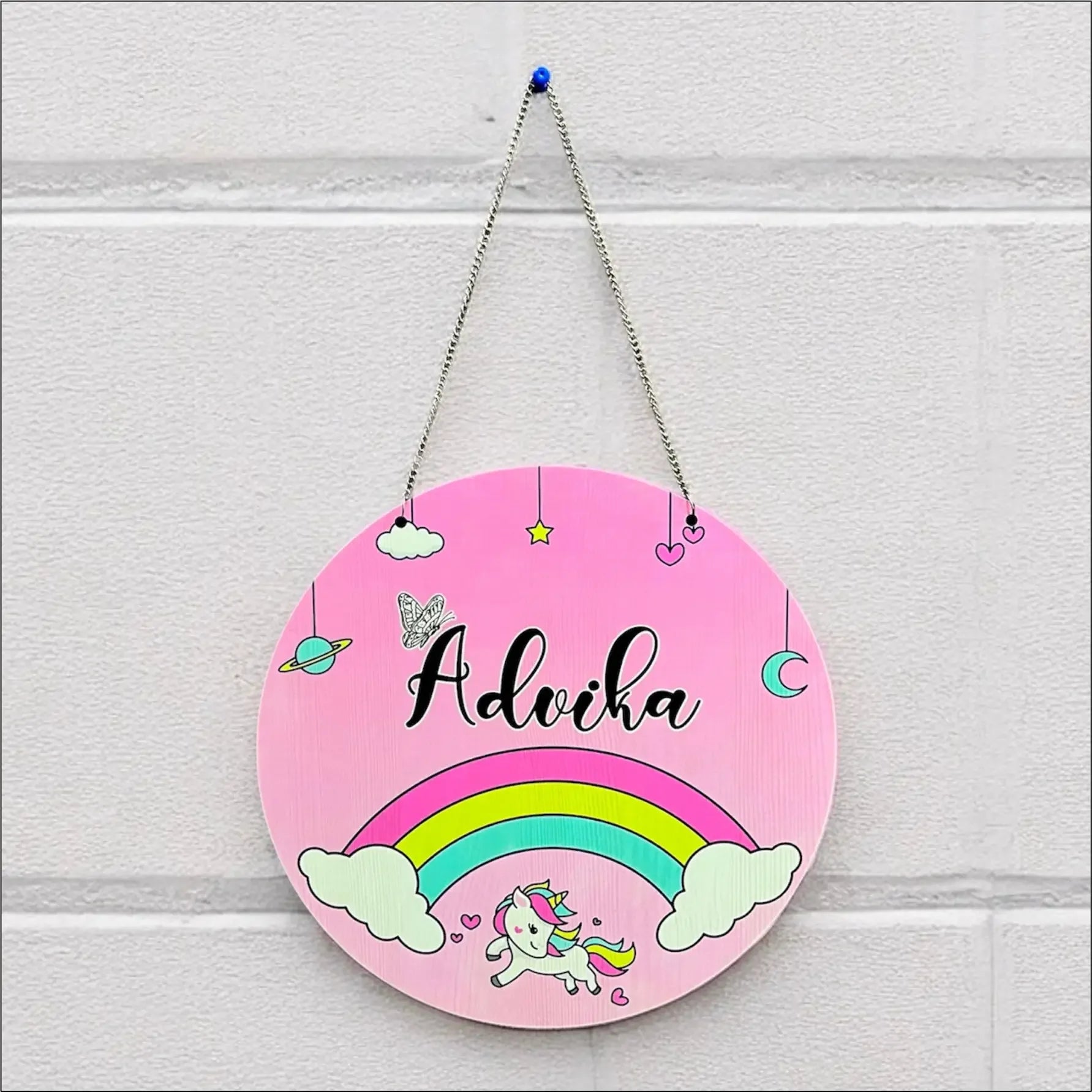 Personalized Unicorn Name Plate for Girls- Gifts For Kids - Precious Art Gifts