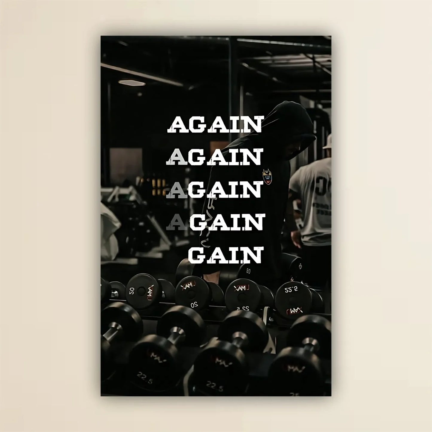 Motivational Wall Poster Set of 6