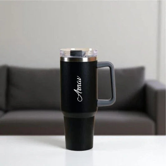 personalized vacuum tumbler
