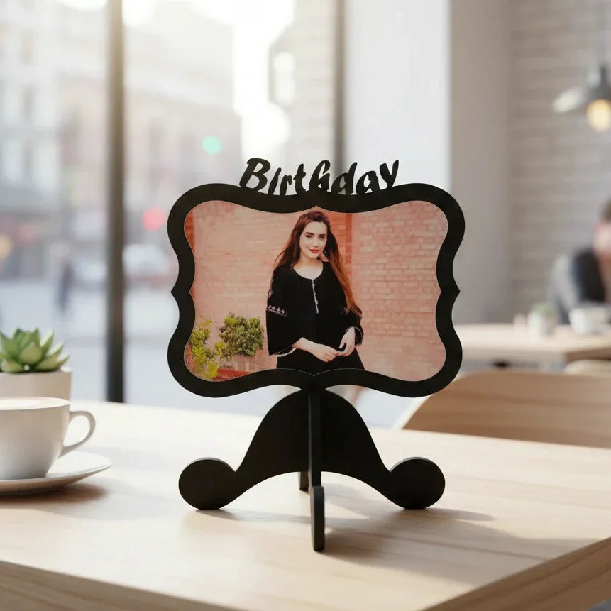 Birthday Table Photo Frame