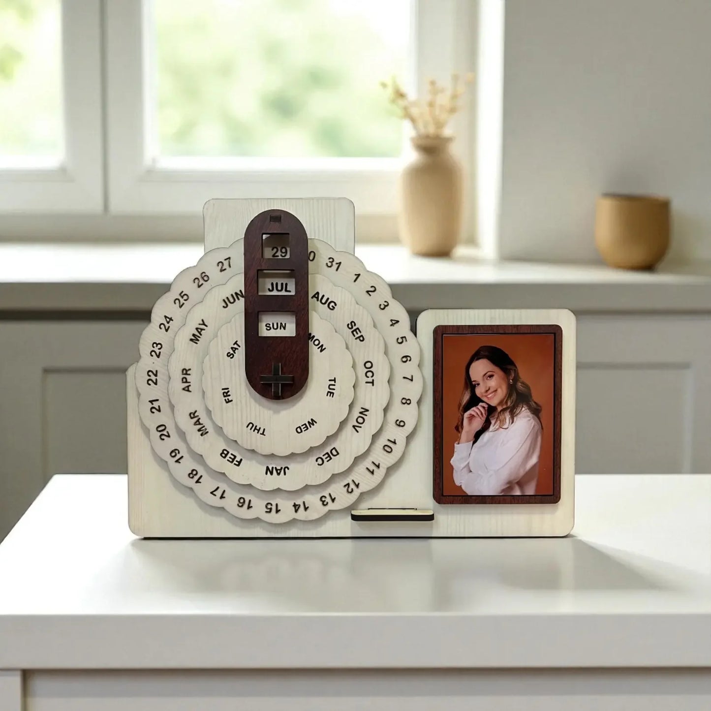 Customizable Photo Desk Calendar for office and home décor