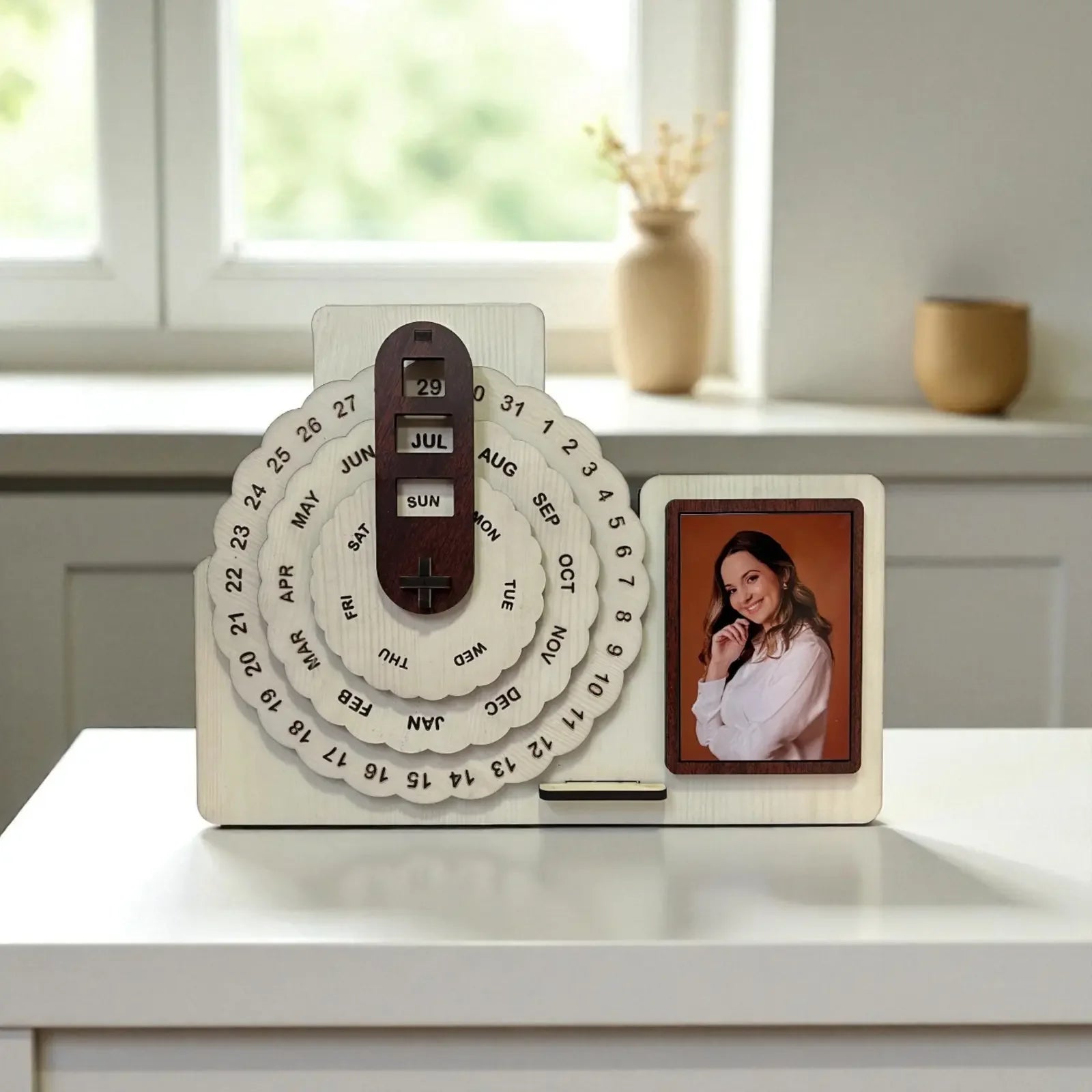 Customizable Photo Desk Calendar for office and home décor