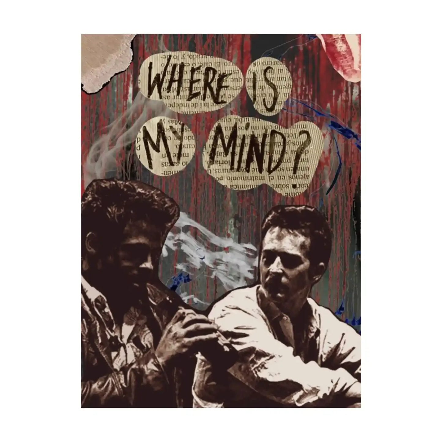 Fight Club Wall Poster Set of 4 for Room Decor