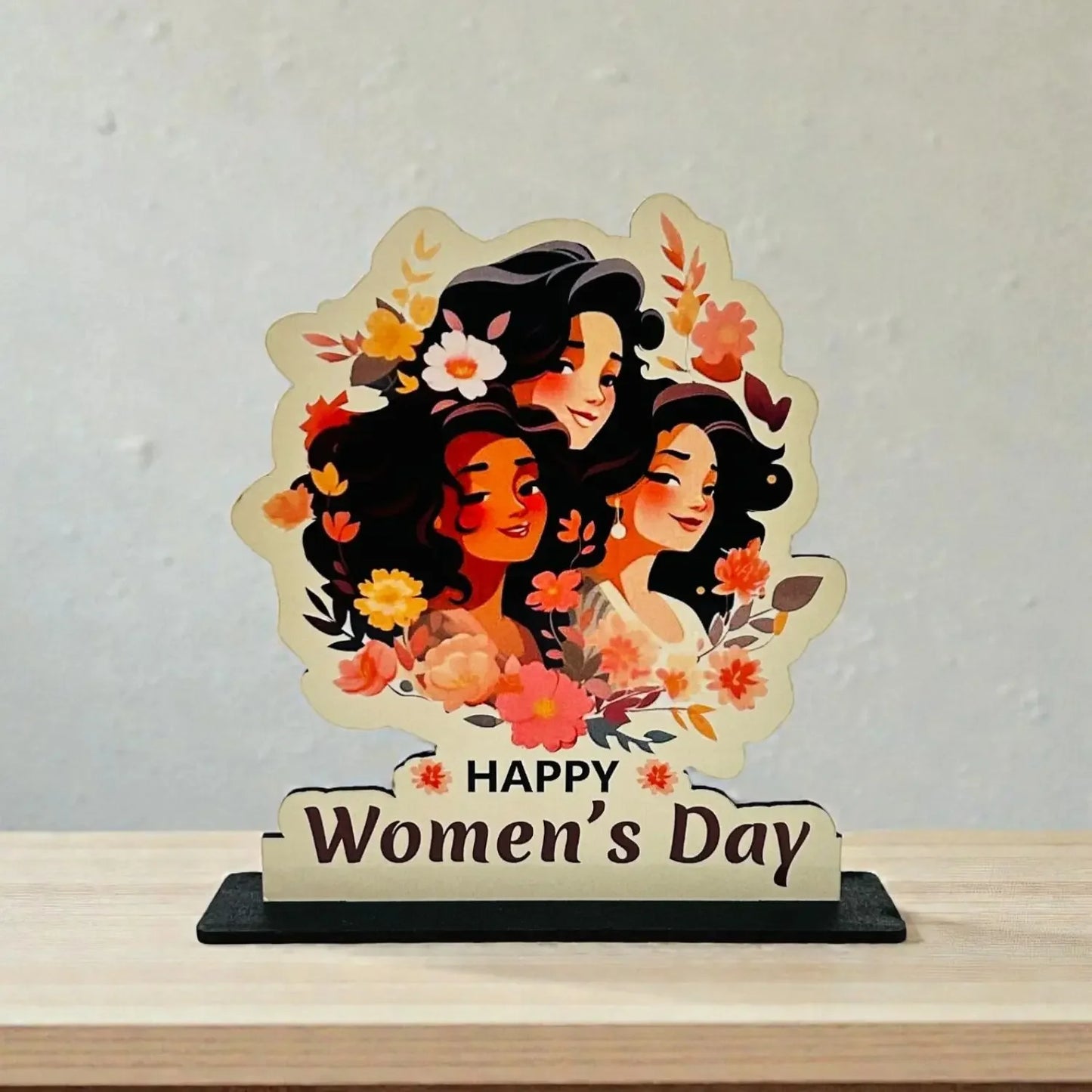Women’s Day Wooden Stand