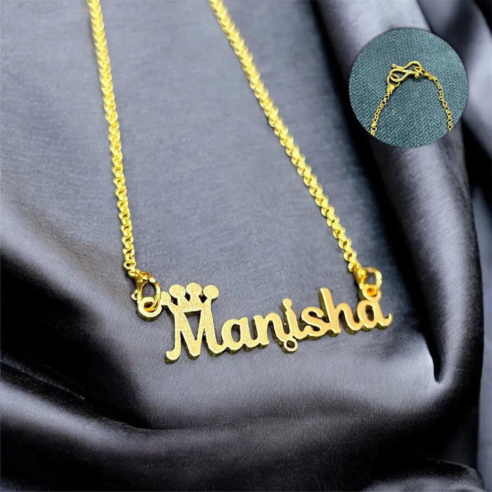 Personalize Name Necklace and Pendant For Girls - Precious Art Gifts