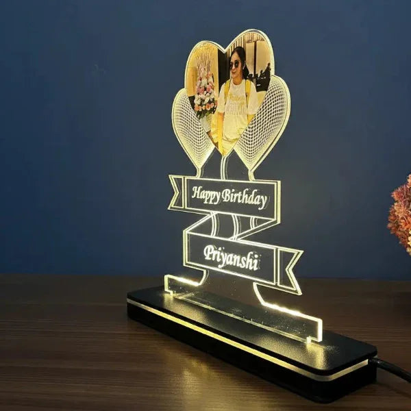 Birthday Gift Personalized LED Photo Lamp