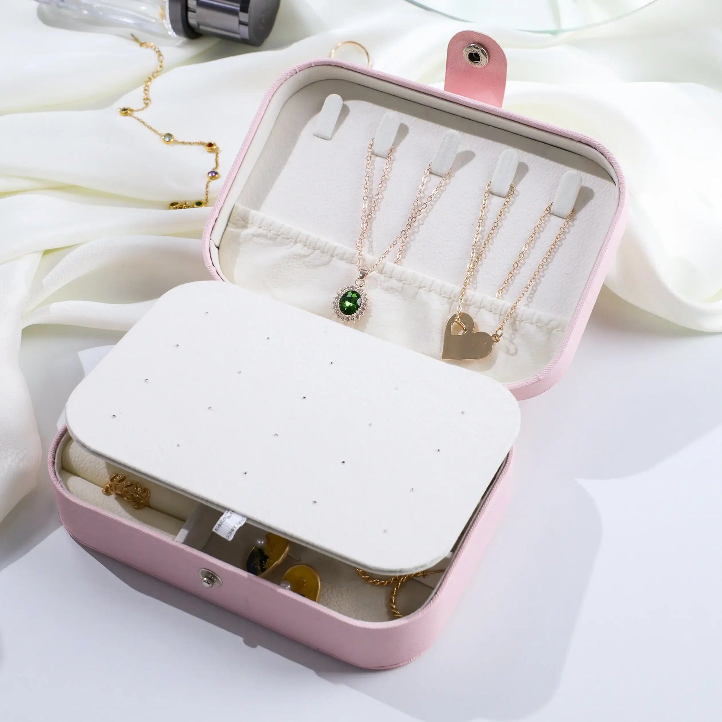 Big Rakhi Pink Jewelry Box – "Best Sister" Storage for Raksha Bandhan - Precious Art Gifts