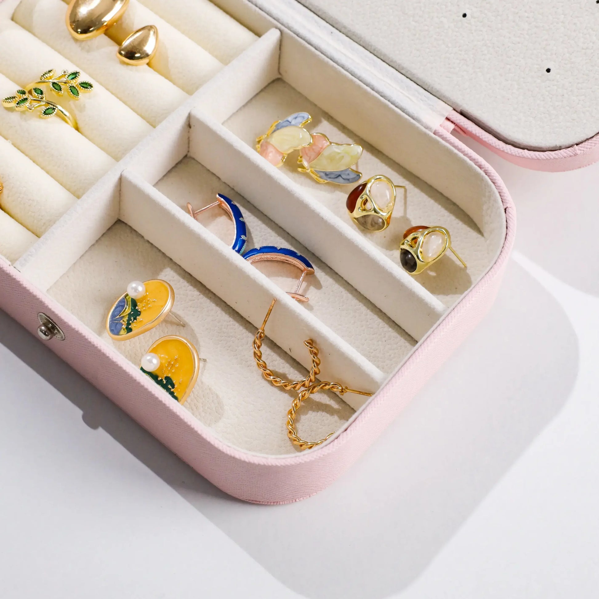 Big Rakhi Pink Jewelry Box – "Best Sister" Storage for Raksha Bandhan - Precious Art Gifts