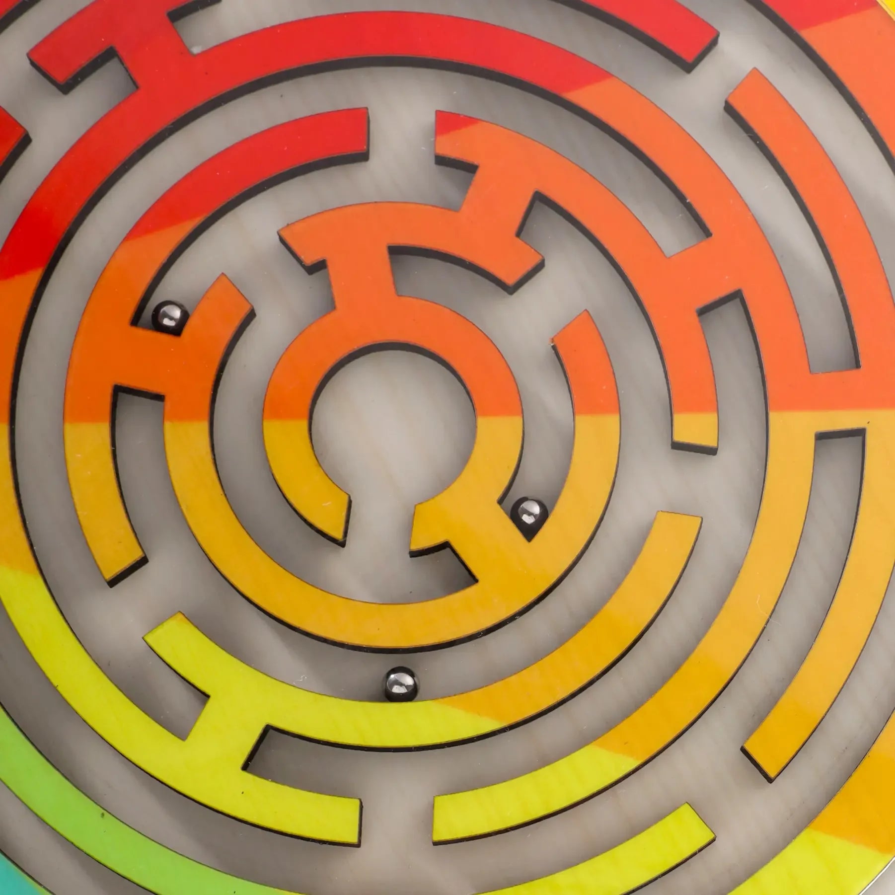 Colorful Circular Maze Game for Kids - Precious Art Gifts