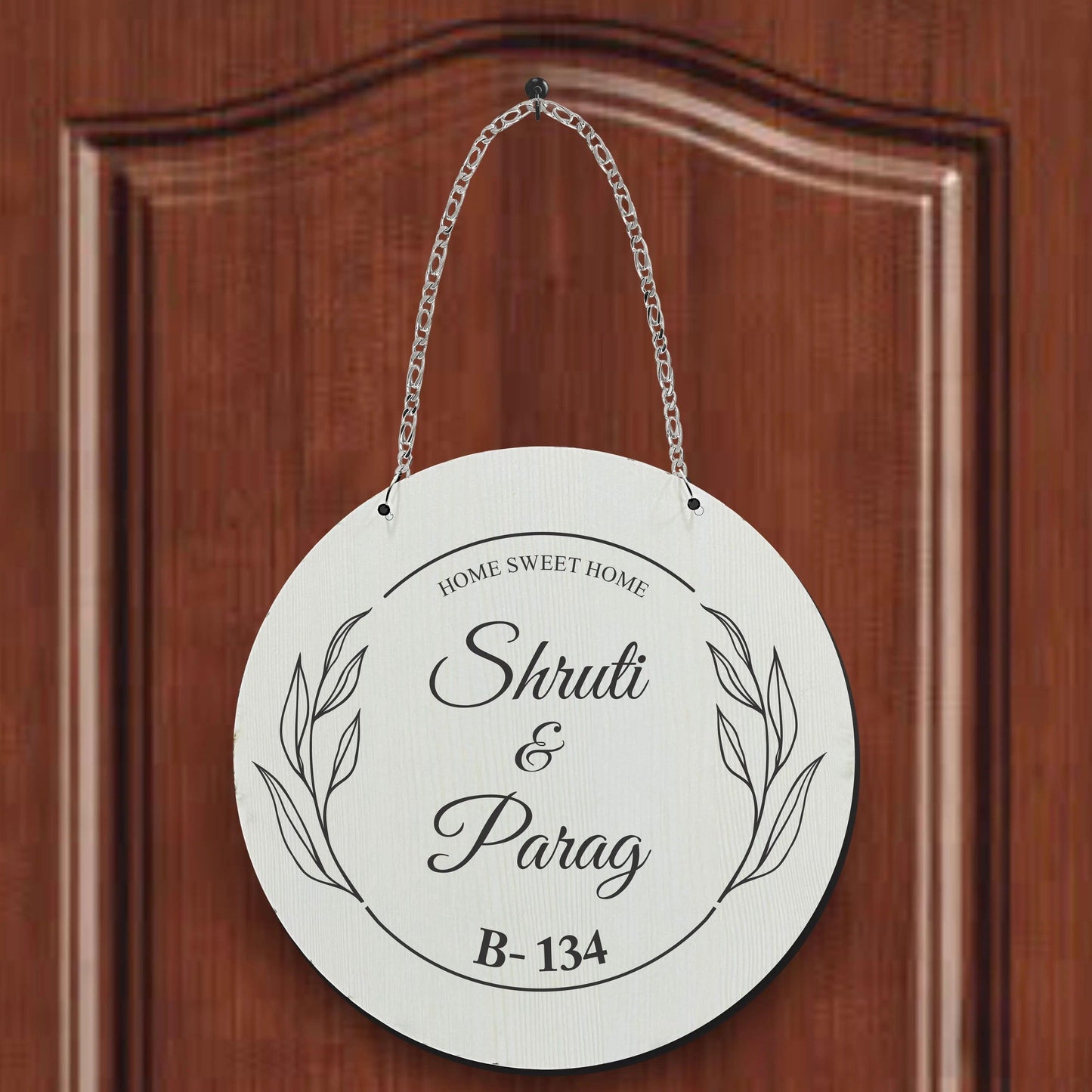 Wooden Engraved Name Plate for Door & Office - Precious Art Gifts