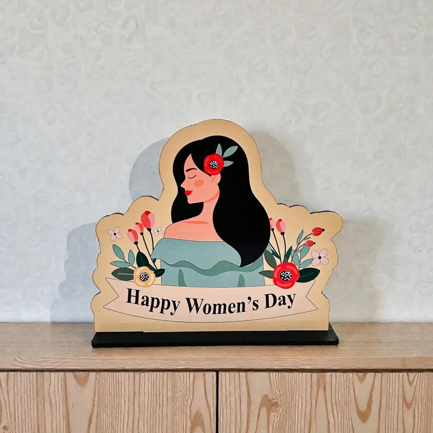 Women’s Day Wooden Stand