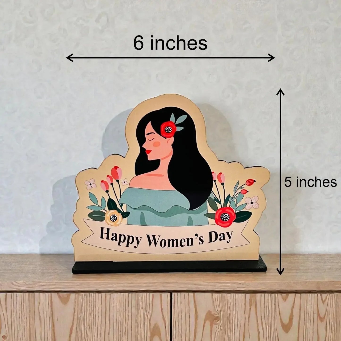 Women’s Day Wooden Stand