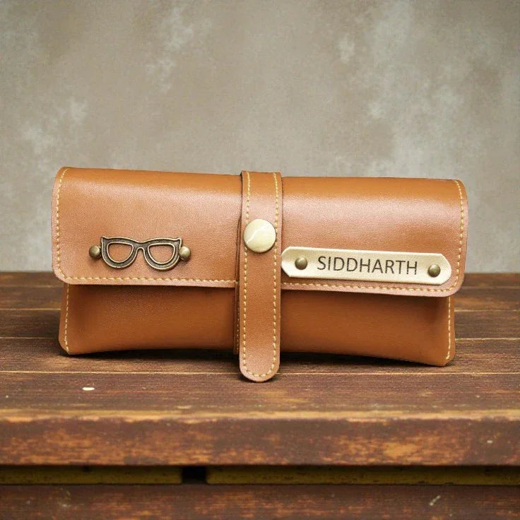 Customized sunglasses holder personalized gift for men