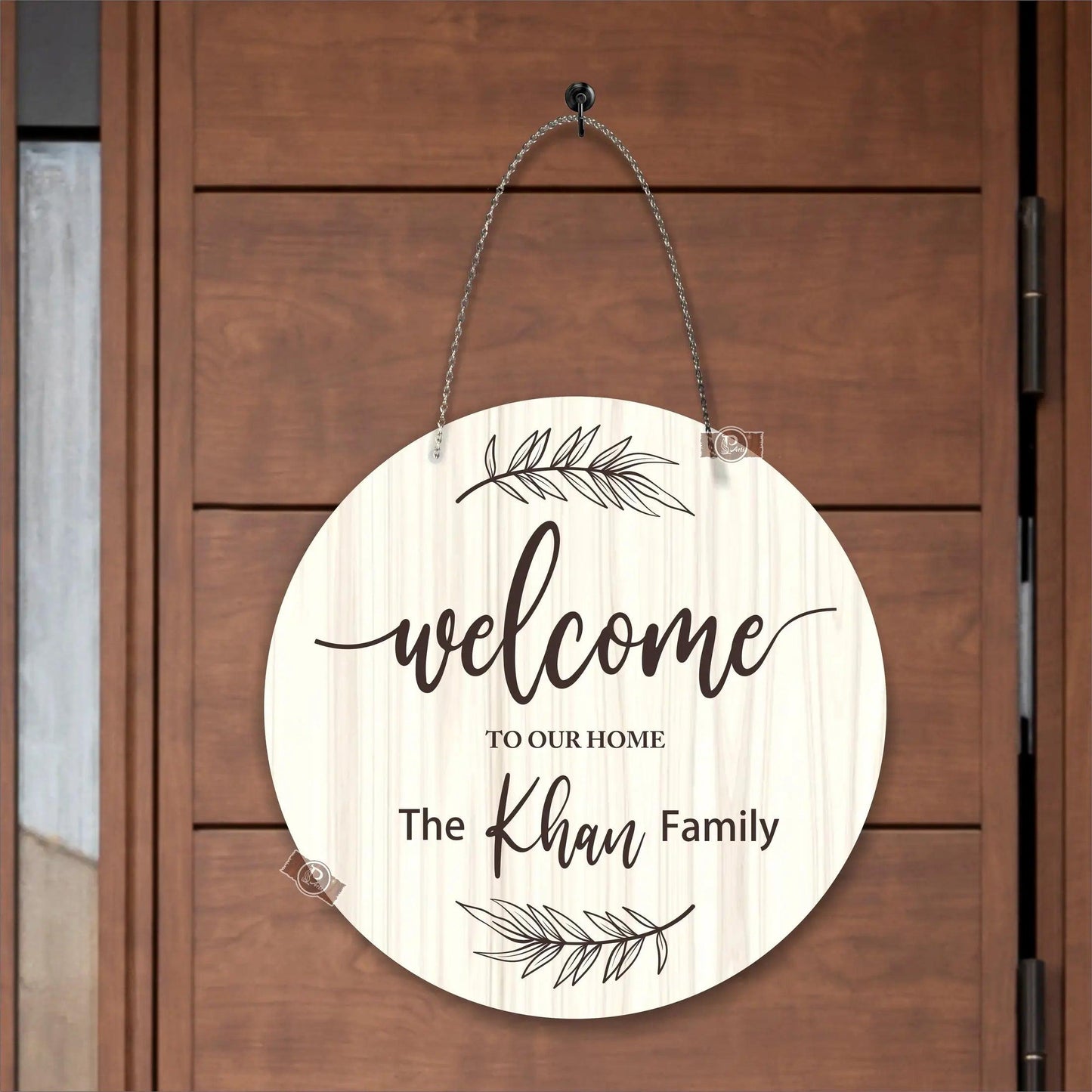 Wooden Engraved Name Plate for Door & Office - Precious Art Gifts