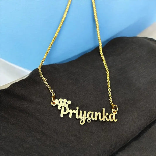 Priyanka necklace | name pendal