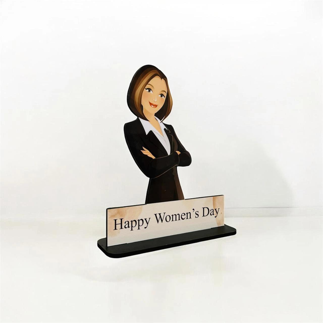 Wooden Women’s Day Frame Award - Precious Art Gifts