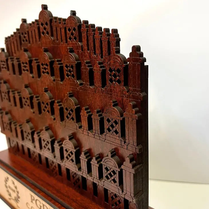 3D Wooden Hawa Mahal Trophy