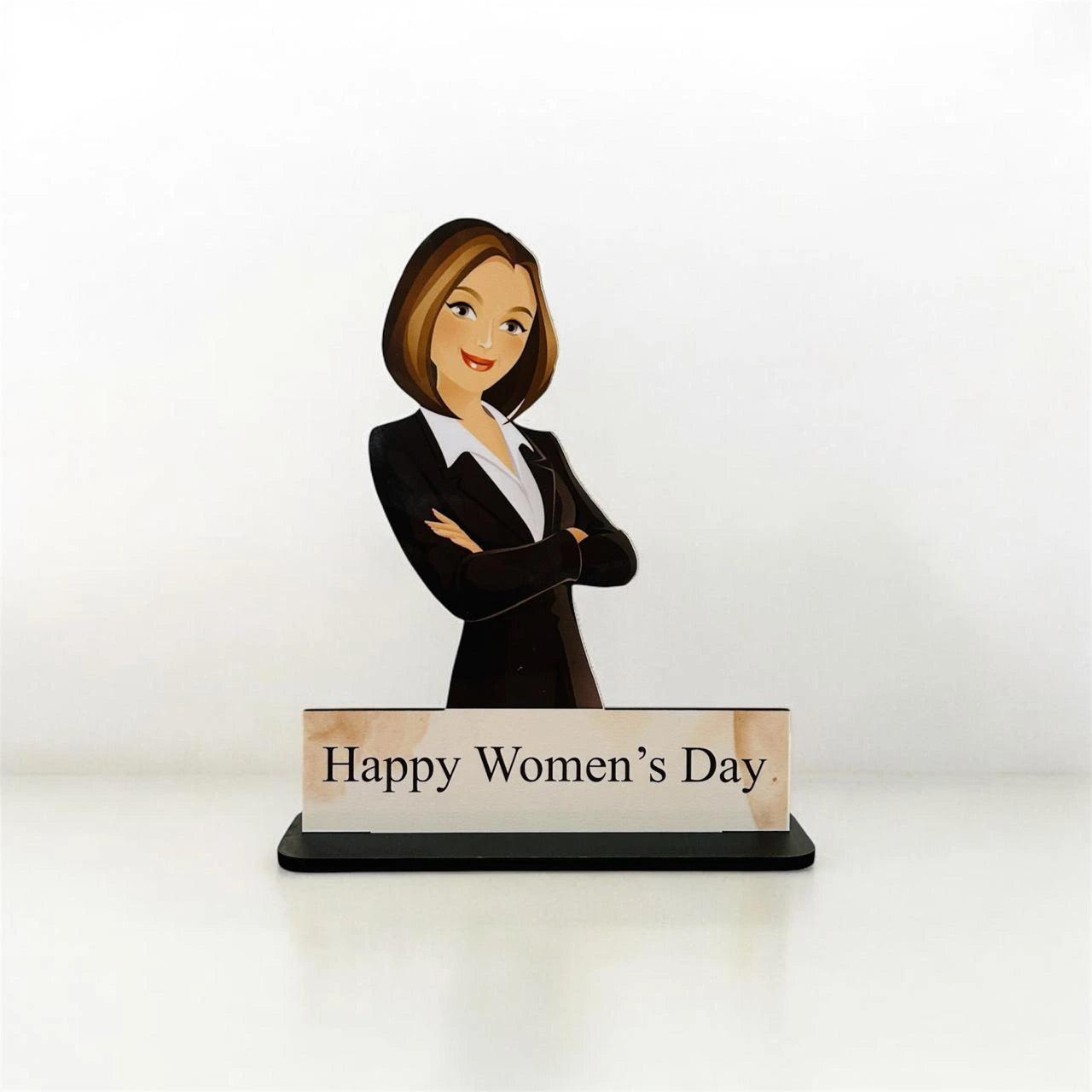 Wooden Women’s Day Frame Award - Precious Art Gifts