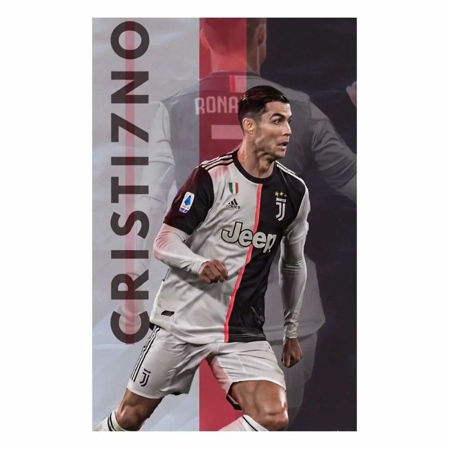 Cristiano Ronaldo Wall Poster Set of 6 – CR7 Room Decor