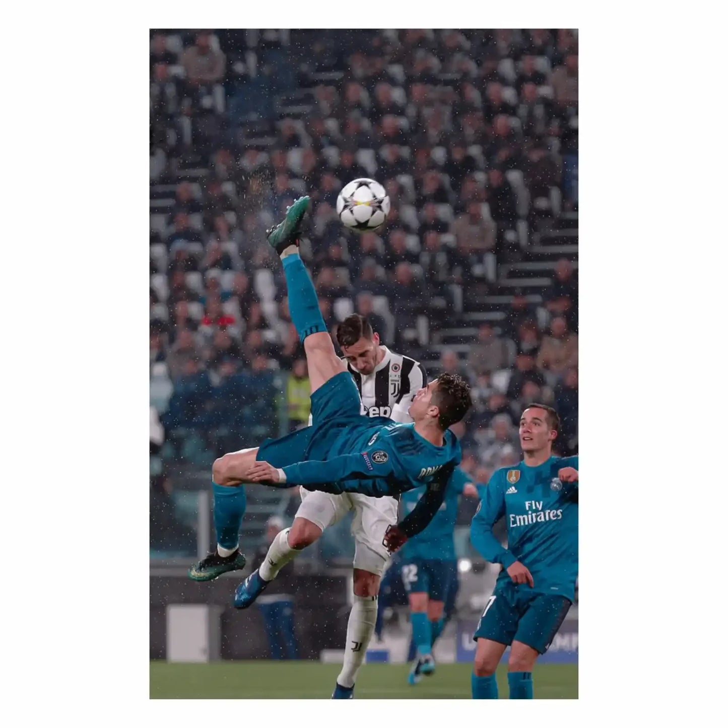 Cristiano Ronaldo Wall Poster Set of 6 – CR7 Room Decor