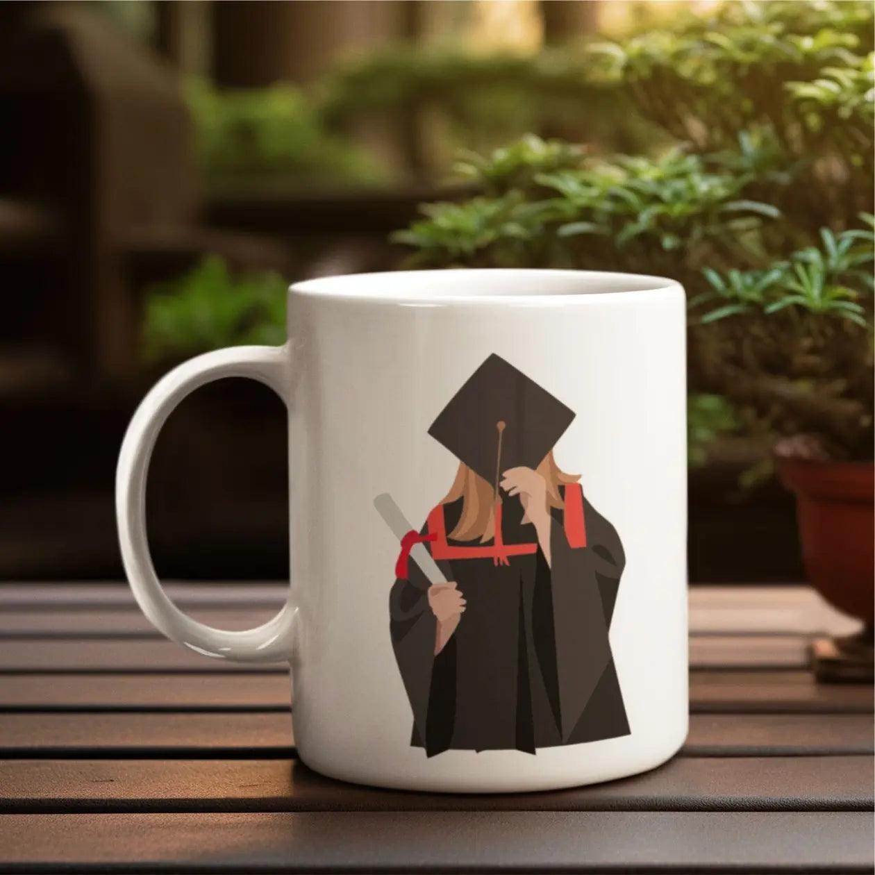 Custom Graduation Mug – Personalized Name & Year - Precious Art Gifts