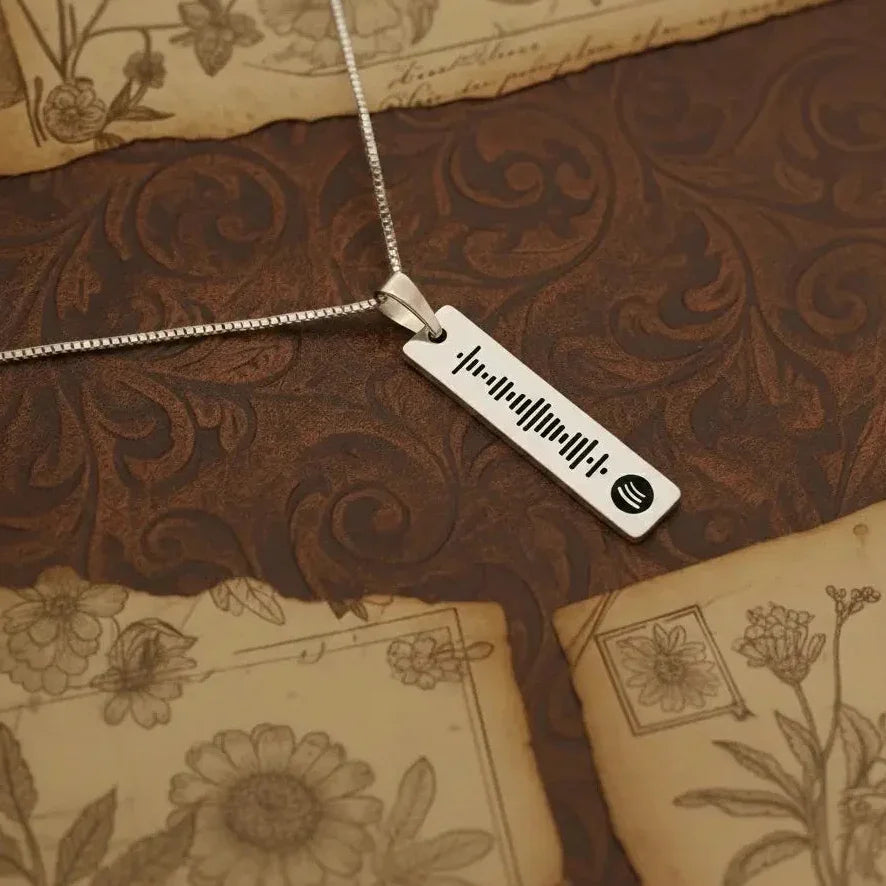 custom spotify code pendant for gifting
